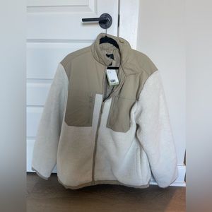 Men’s H&M Shearling Jacket NWT